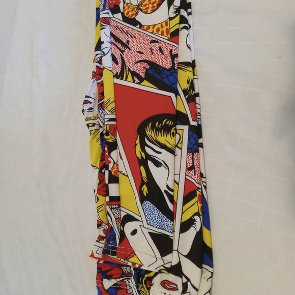 Stretchy cartoon design legging Small spandex & polyester - Picture 1 of 6
